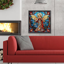 Load image into Gallery viewer, Diamond Painting - Full Round - Madonna Fairy Glass Art (30*30CM)