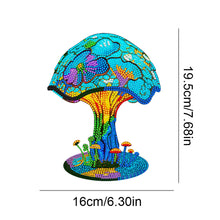 Load image into Gallery viewer, Wooden Desktop Diamond Painting Ornament Diamond Table Decor (Mushroom Lamp)