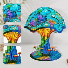 Load image into Gallery viewer, Wooden Desktop Diamond Painting Ornament Diamond Table Decor (Mushroom Lamp)
