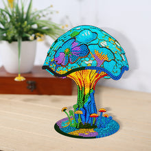 Load image into Gallery viewer, Wooden Desktop Diamond Painting Ornament Diamond Table Decor (Mushroom Lamp)