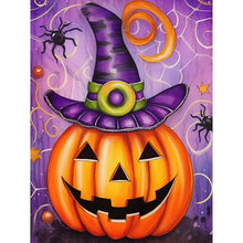 Load image into Gallery viewer, Diamond Painting - Full Round - pumpkin lantern (30*40CM)