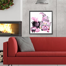 Load image into Gallery viewer, Diamond Painting - Full Round - halloween gnome (30*30CM)