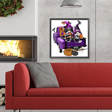 Load image into Gallery viewer, Diamond Painting - Full Round - halloween gnome (30*30CM)