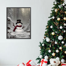 Load image into Gallery viewer, Diamond Painting - Full Round - snowy snowman (30*40CM)