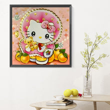 Load image into Gallery viewer, Diamond Painting - Full Round - Kitty cat (30*30CM)
