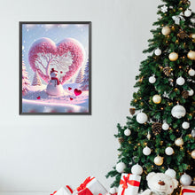 Load image into Gallery viewer, Diamond Painting - Full Round - Love snowman (30*40CM)