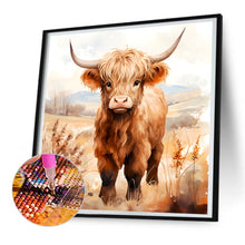 Load image into Gallery viewer, Diamond Painting - Full Round - highland yak (30*30CM)