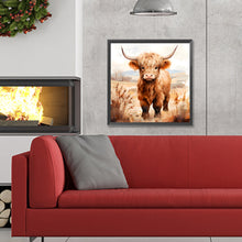Load image into Gallery viewer, Diamond Painting - Full Round - highland yak (30*30CM)