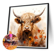 Load image into Gallery viewer, Diamond Painting - Full Round - highland yak (30*30CM)