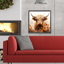 Load image into Gallery viewer, Diamond Painting - Full Round - highland yak (30*30CM)