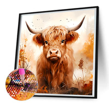 Load image into Gallery viewer, Diamond Painting - Full Round - highland yak (30*30CM)