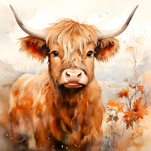 Load image into Gallery viewer, Diamond Painting - Full Round - highland yak (30*30CM)