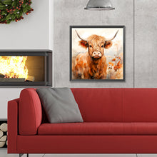 Load image into Gallery viewer, Diamond Painting - Full Round - highland yak (30*30CM)