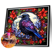 Load image into Gallery viewer, Diamond Painting - Full Round - glass art bird (35*30CM)
