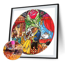 Load image into Gallery viewer, Diamond Painting - Full Round - beauty and the beast (35*35CM)