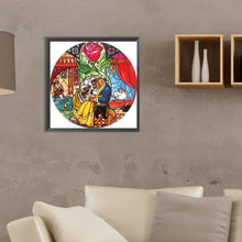 Load image into Gallery viewer, Diamond Painting - Full Round - beauty and the beast (35*35CM)