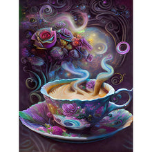 Load image into Gallery viewer, Diamond Painting - Full Round - Galaxy Coffee (30*40CM)
