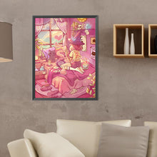 Load image into Gallery viewer, Diamond Painting - Full Round - girl (30*40CM)