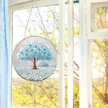 Load image into Gallery viewer, Suncatcher Double Sided Diamond Painting Hanging Sign (Tree of Life)