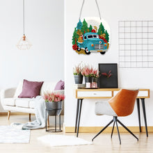 Load image into Gallery viewer, Suncatcher Double Sided Special Shape Crystal Painting Ornaments Pumpkin Monster