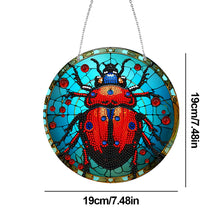 Load image into Gallery viewer, Suncatcher Double Sided Special Shape Crystal Painting Ornaments Pumpkin Monster