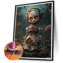 Load image into Gallery viewer, Diamond Painting - Full Round - halloween skull doll (30*40CM)