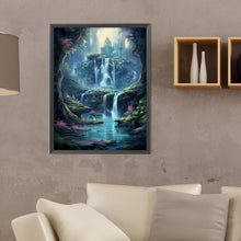Load image into Gallery viewer, Diamond Painting - Full Round - waterfall view (30*40CM)