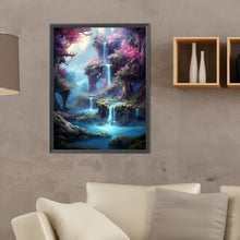Load image into Gallery viewer, Diamond Painting - Full Round - waterfall view (30*40CM)