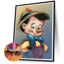 Load image into Gallery viewer, Diamond Painting - Full Round - Pinocchio (30*40CM)