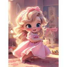 Load image into Gallery viewer, Diamond Painting - Full Round - big-eyed princess (30*40CM)