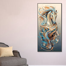 Load image into Gallery viewer, Diamond Painting - Full Round - art horse (40*80CM)