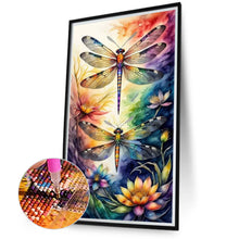 Load image into Gallery viewer, Diamond Painting - Full Round - dragonfly (40*70CM)