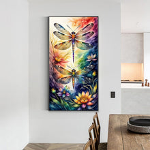 Load image into Gallery viewer, Diamond Painting - Full Round - dragonfly (40*70CM)