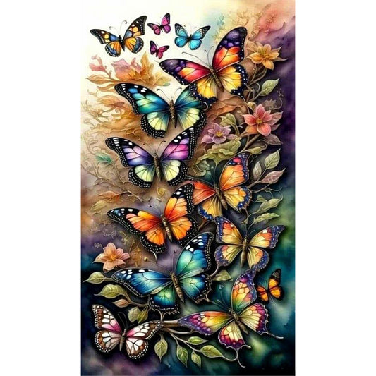 Diamond Painting - Full Round - Butterfly (40*70CM)