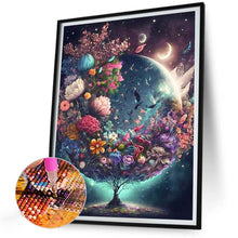 Load image into Gallery viewer, Diamond Painting - Full Round - Flowers and World Tree (30*40CM)