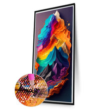 Load image into Gallery viewer, Diamond Painting - Full Square - Rainbow Hills Paper Drawing (40*70CM)