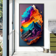 Load image into Gallery viewer, Diamond Painting - Full Square - Rainbow Hills Paper Drawing (40*70CM)
