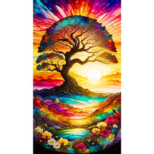 Load image into Gallery viewer, AB Diamond Painting - Full Round - wisdom Tree (40*70CM)