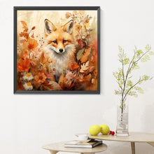 Load image into Gallery viewer, Diamond Painting - Full Round - autumn fox (30*30CM)