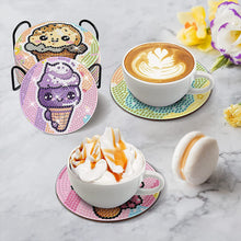 Load image into Gallery viewer, 8PCS Special Shape Diamond Painting Art Coaster Kit (Cool Ice Cream)