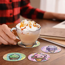 Load image into Gallery viewer, 8PCS Special Shape Diamond Painting Art Coaster Kit (Cool Ice Cream)