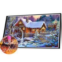 Load image into Gallery viewer, Diamond Painting - Full Square - snow scenery (40*30CM)
