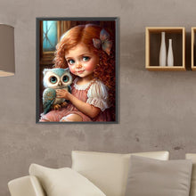 Load image into Gallery viewer, Diamond Painting - Full Square - Cute pets and girls (30*40CM)