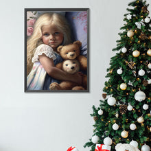 Load image into Gallery viewer, Diamond Painting - Full Square - Cute pets and girls (30*40CM)