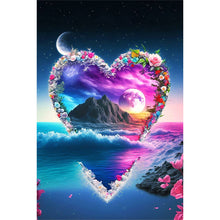 Load image into Gallery viewer, Diamond Painting - Full Round - love mountains and rivers (40*60CM)