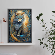 Load image into Gallery viewer, Diamond Painting - Full Round - black Wolf (40*60CM)