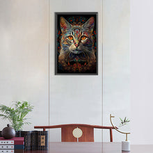 Load image into Gallery viewer, Diamond Painting - Full Round - cat (30*45CM)