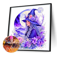 Load image into Gallery viewer, Diamond Painting - Full Round - elegant witch (30*30CM)