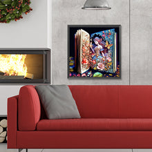 Load image into Gallery viewer, Diamond Painting - Full Round - book fairy (30*30CM)