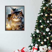 Load image into Gallery viewer, Diamond Painting - Full Round - halloween cats and dogs (30*40CM)
